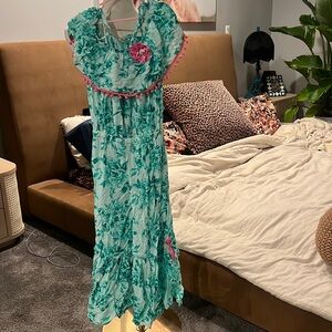 One piece flare legged jumpsuit